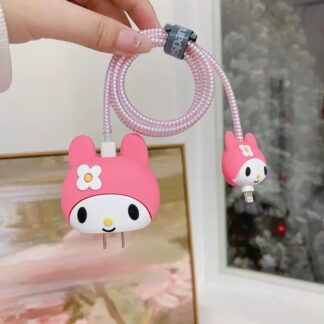 Melody Cartoon iPhone Charger Cover