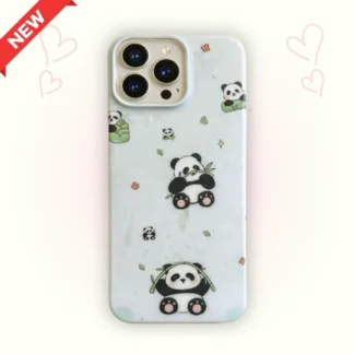 Cute Panda iPhone Case | Matte Printed PC Hard Back