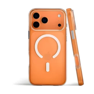 Transparent MagSafe Magnetic iPhone 17 pro max back cover